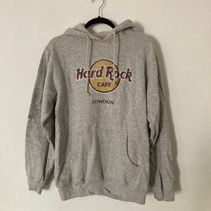 Hard Rock Cafe London Grey Hoodie